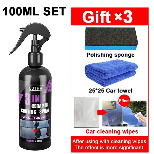 Car Ceramic Nano Coating – Hydrophobic Protection & High-Gloss Polish”