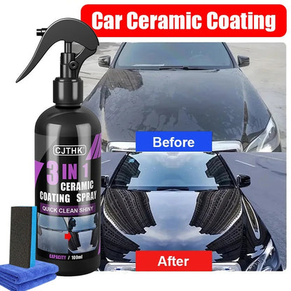 Car Ceramic Nano Coating – Hydrophobic Protection & High-Gloss Polish”