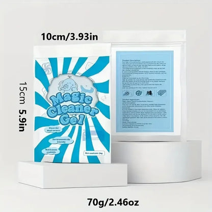 Magic Cleaner Gel – Multi-Purpose Dust Remover for Vents, Keyboards & Interiors